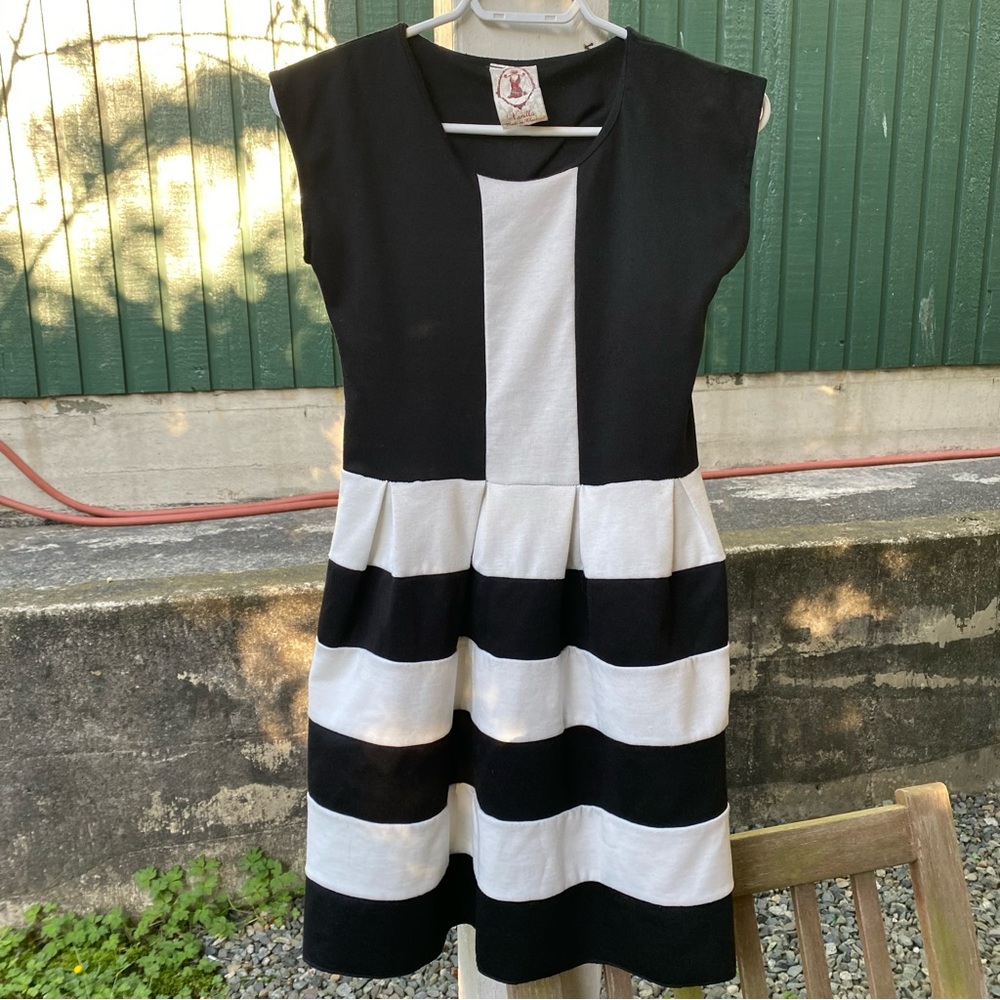 Black and White Dress